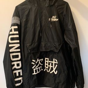 100 Thieves “The Original” Windbreaker. Barely worn, perfect condition.